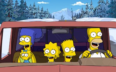 Populární rodinka Simpsonových ve svém prvním celovečeráku